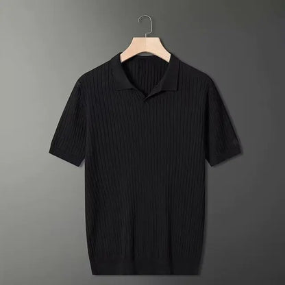 Mateo Knitted Polo Shirt