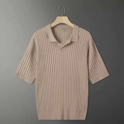 Mateo Knitted Polo Shirt